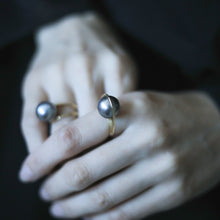 画像をギャラリービューアに読み込む, siro Kurocho baroque Pearl Ring Circus