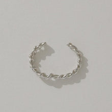 画像をギャラリービューアに読み込む, Another feather Rope collection THICK ROPE CUFF SILVER