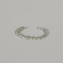 画像をギャラリービューアに読み込む, Another feather Rope collection THICK ROPE CUFF SILVER