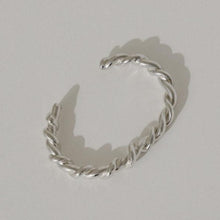 画像をギャラリービューアに読み込む, Another feather Rope collection THICK ROPE CUFF SILVER