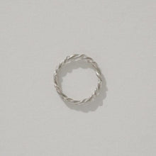 画像をギャラリービューアに読み込む, Another feather Rope collection THIN ROPE RING SILVER