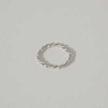 画像をギャラリービューアに読み込む, Another feather Rope collection THIN ROPE RING SILVER
