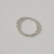 画像をギャラリービューアに読み込む, Another feather Rope collection THIN ROPE RING SILVER