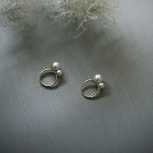 siro 9mm&6mm Akoya Pearl Ring