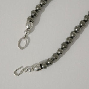 Another feather Twist collection AMA NECKLACE PYRITE
