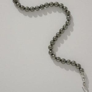 Another feather Twist collection AMA NECKLACE PYRITE