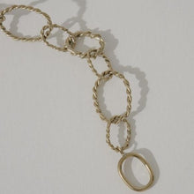 Load image into Gallery viewer, Another feather Twist collection ROPE CHAIN BRACELET BRONZ
