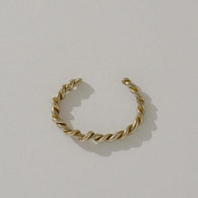 Load image into Gallery viewer, Another feather Rope collection THICK ROPE CUFF BRONZE
